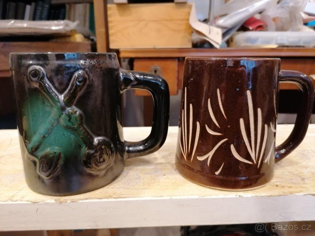 Pivní půllitry keramické - 3