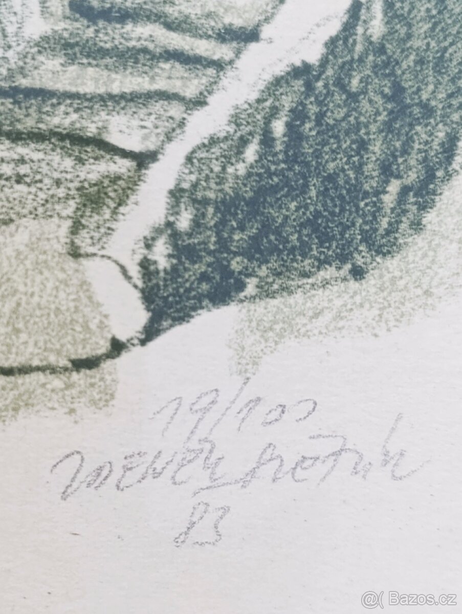 Litografie Zdeněk Světlík (1932-2021) - 3