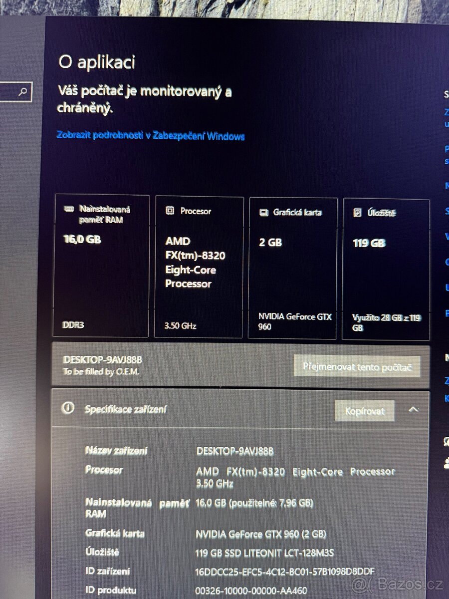 Stolní starší herní Pc - 3