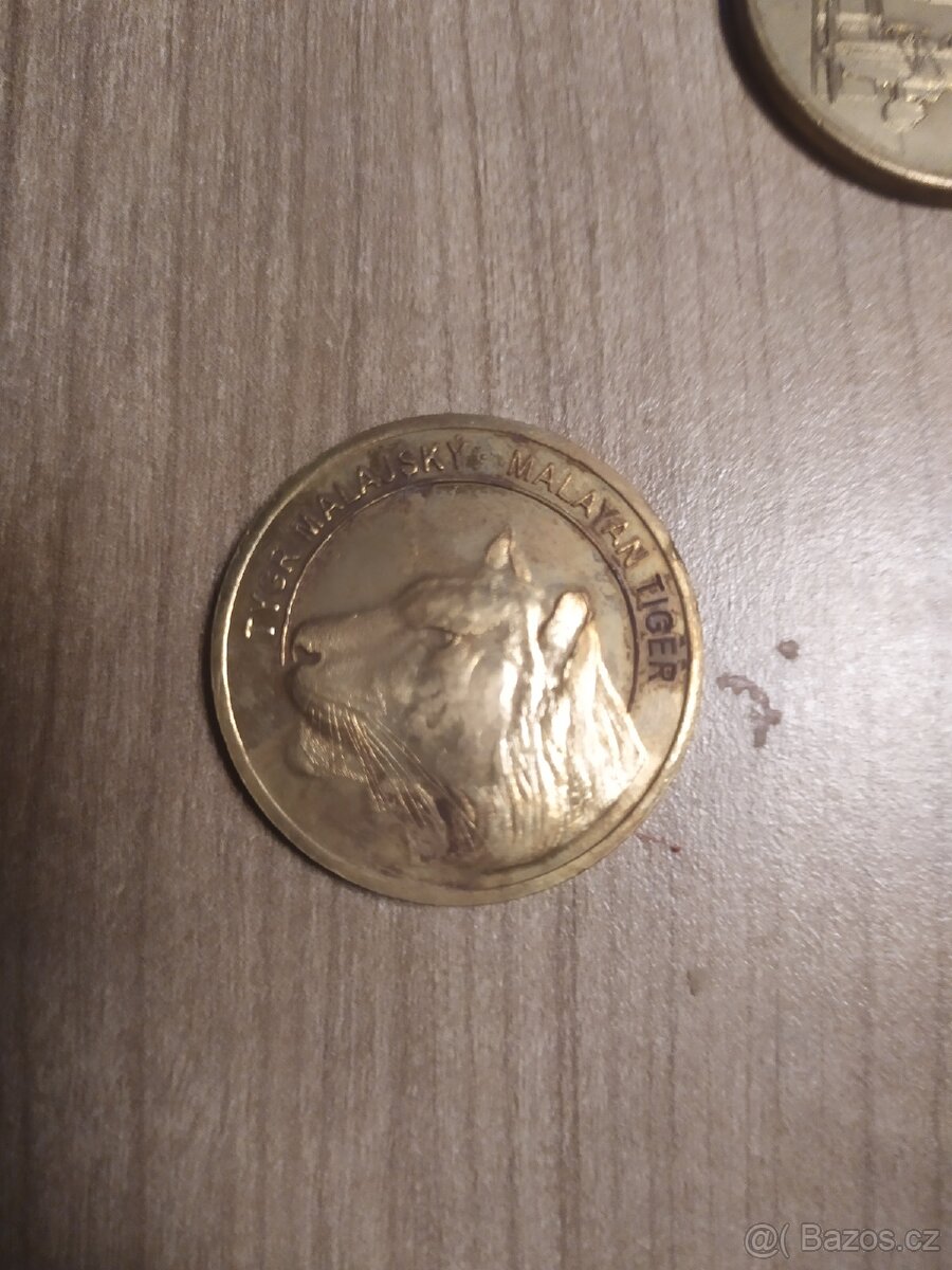 Pamětní mince dinopark-zoo Praha-letecké muzeum - 3