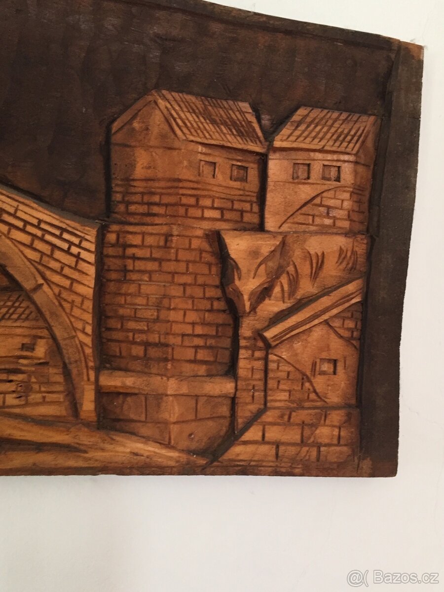 OBRAZ - DŘEVO ŘEZBA - 3