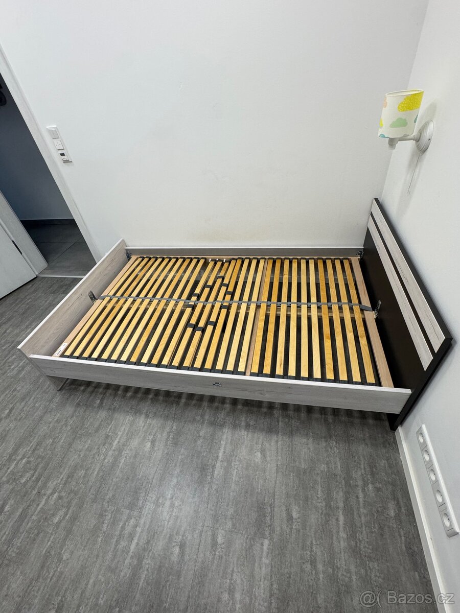 Postel 120x200 s roštem - 3