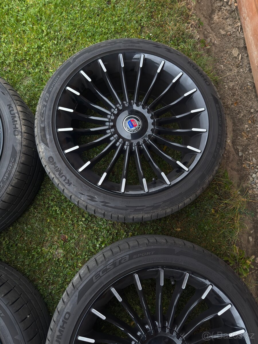 Alu kola 5x120 r18 replika Alpina - 3