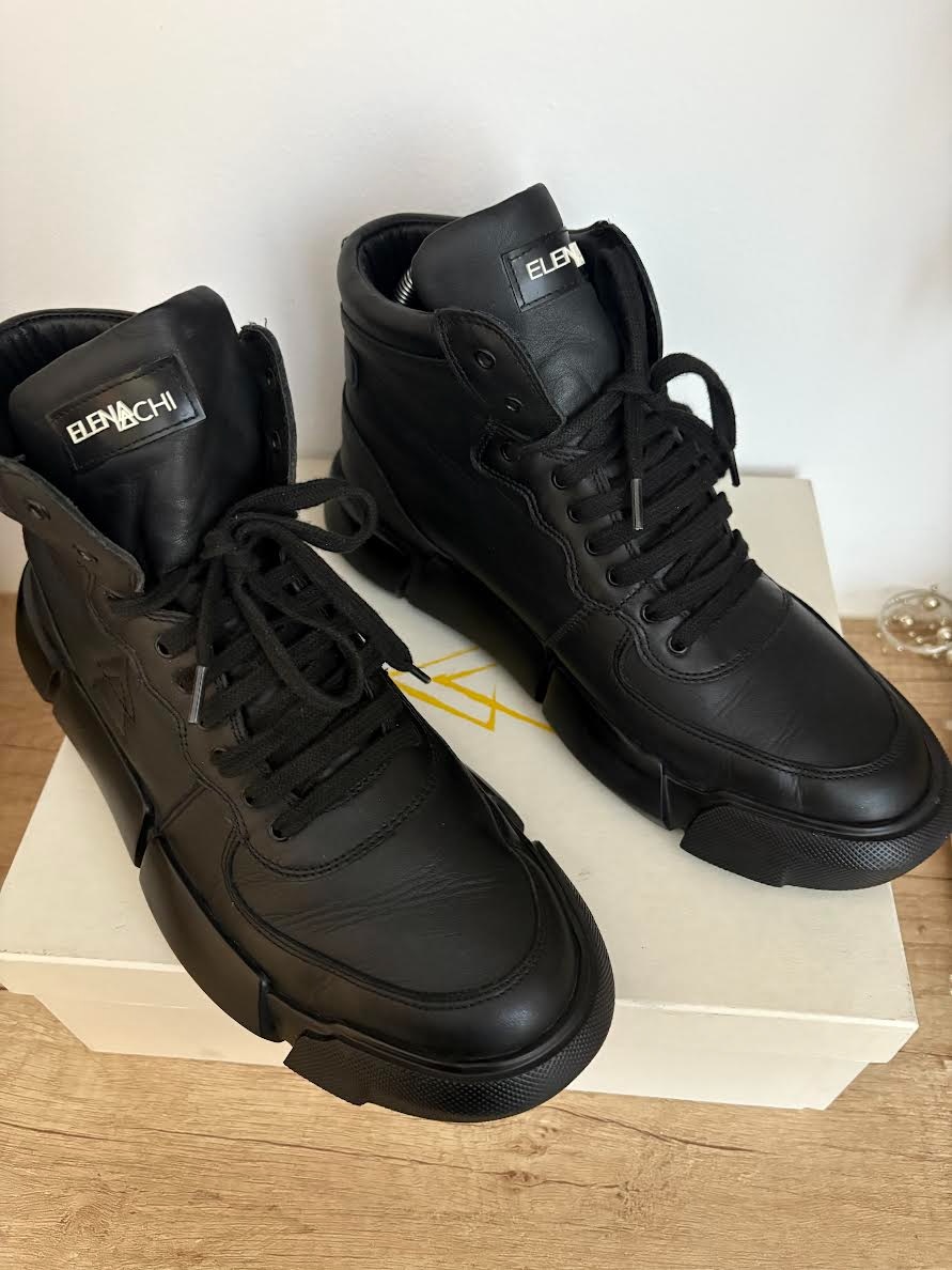 Kožené dámské boty Elena IACHI - 3