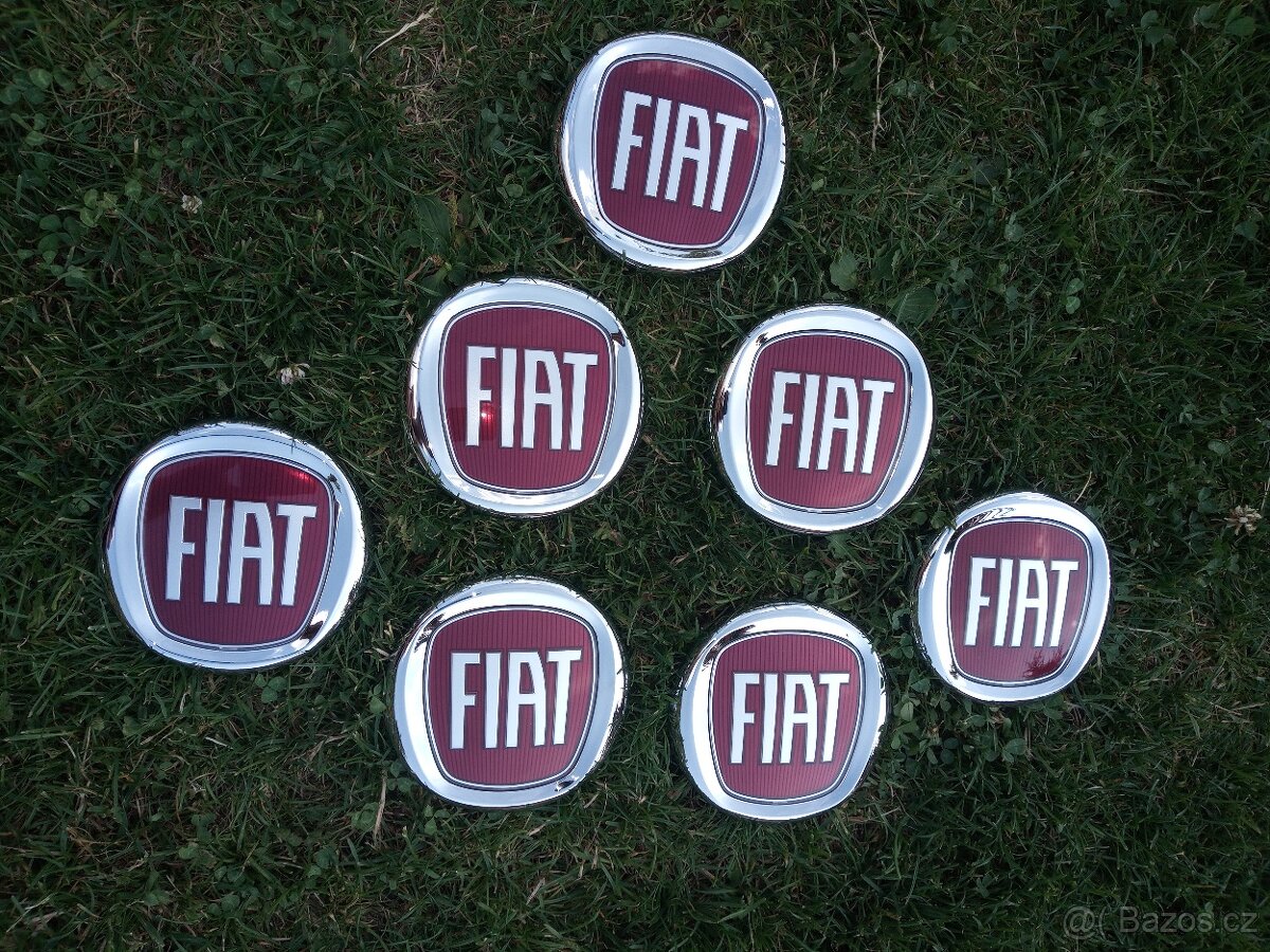 PRODÁM ORIGINÁLNÍ ZNAK NA FIAT PRŮMĚR 12CM DUCATO SCUDO ATD. - 3