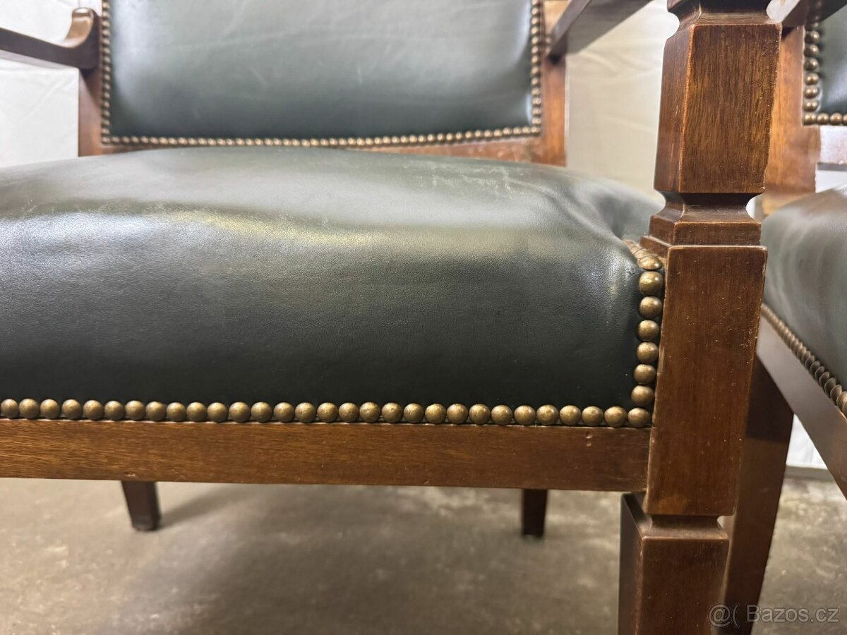 Starožitné elegantní křesla (136016) - 3