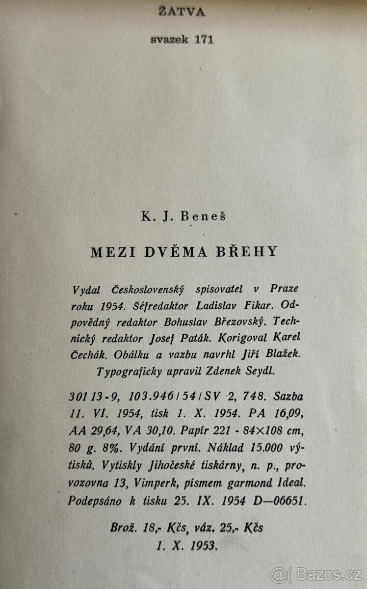 Mezi dvěma břehy (K. J. Beneš) - 3