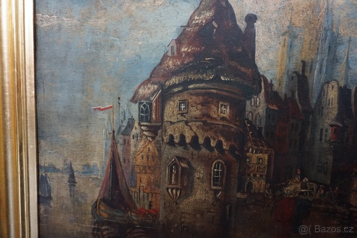 obrazove hodiny na plechu - 3