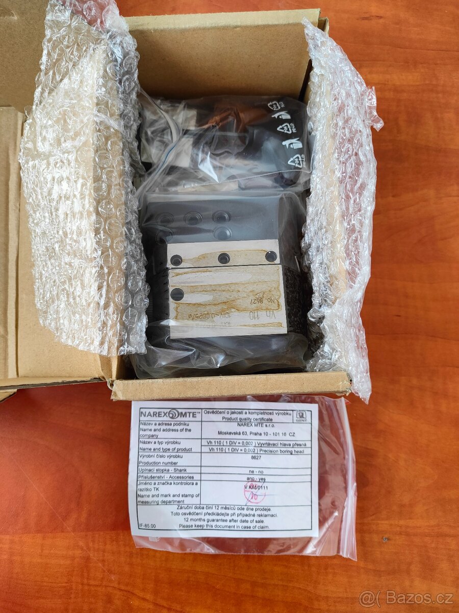 Vh 110 - přesná vyvrtávací hlava NAREX - 3