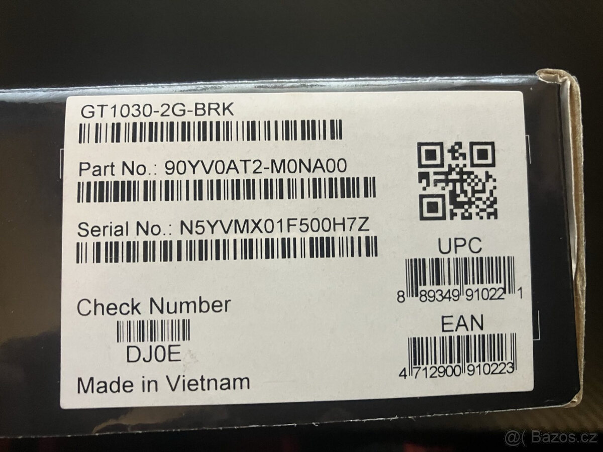 ASUS NVIDIA GeForce GT 1030 - 3