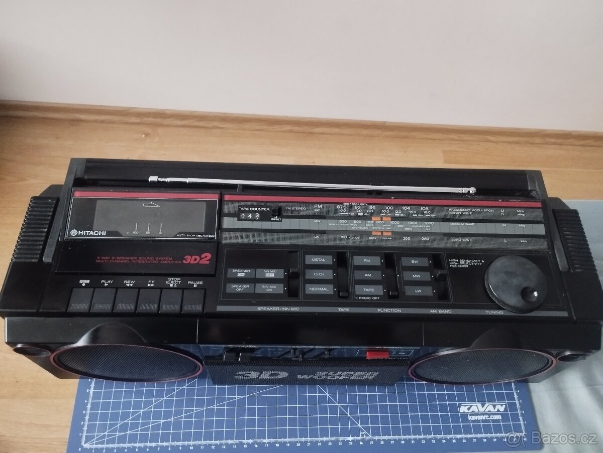 HITACHI 3D2 radiomagnetofon - 3