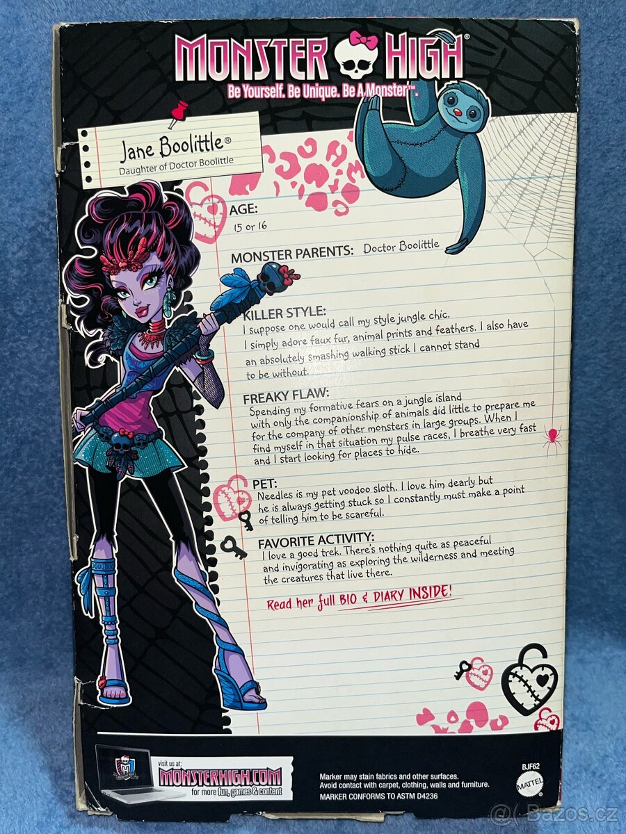 Monster High Jane Boolittle - 3