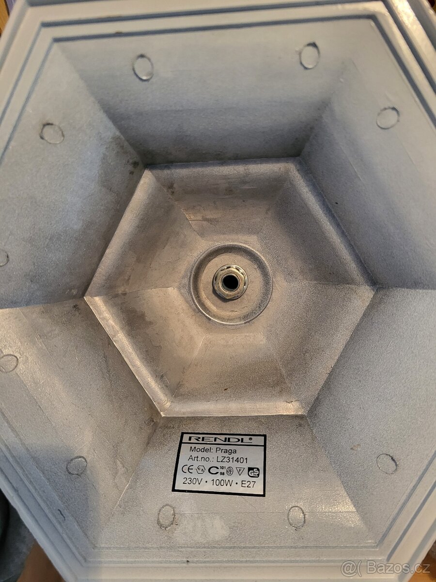 Venkovní hliníková lampa - 4ks - 3