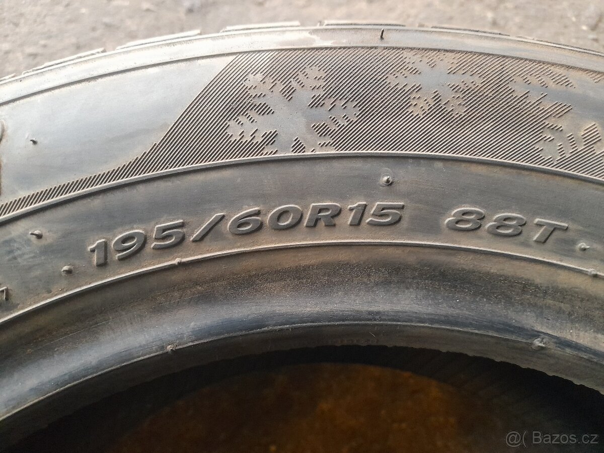 Kingstar 195/60/15 - zimní - 7mm - 3