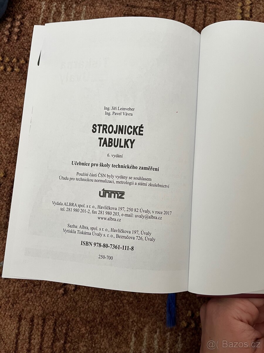 Strojnické tabulky - 3