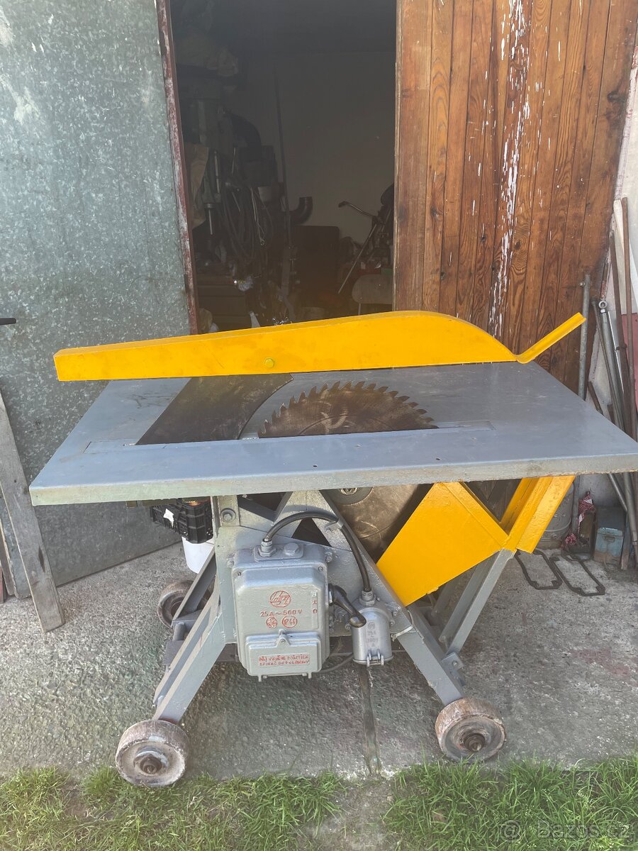 Cirkulárka kotoučová pila , kolébka, originální výroba - 3