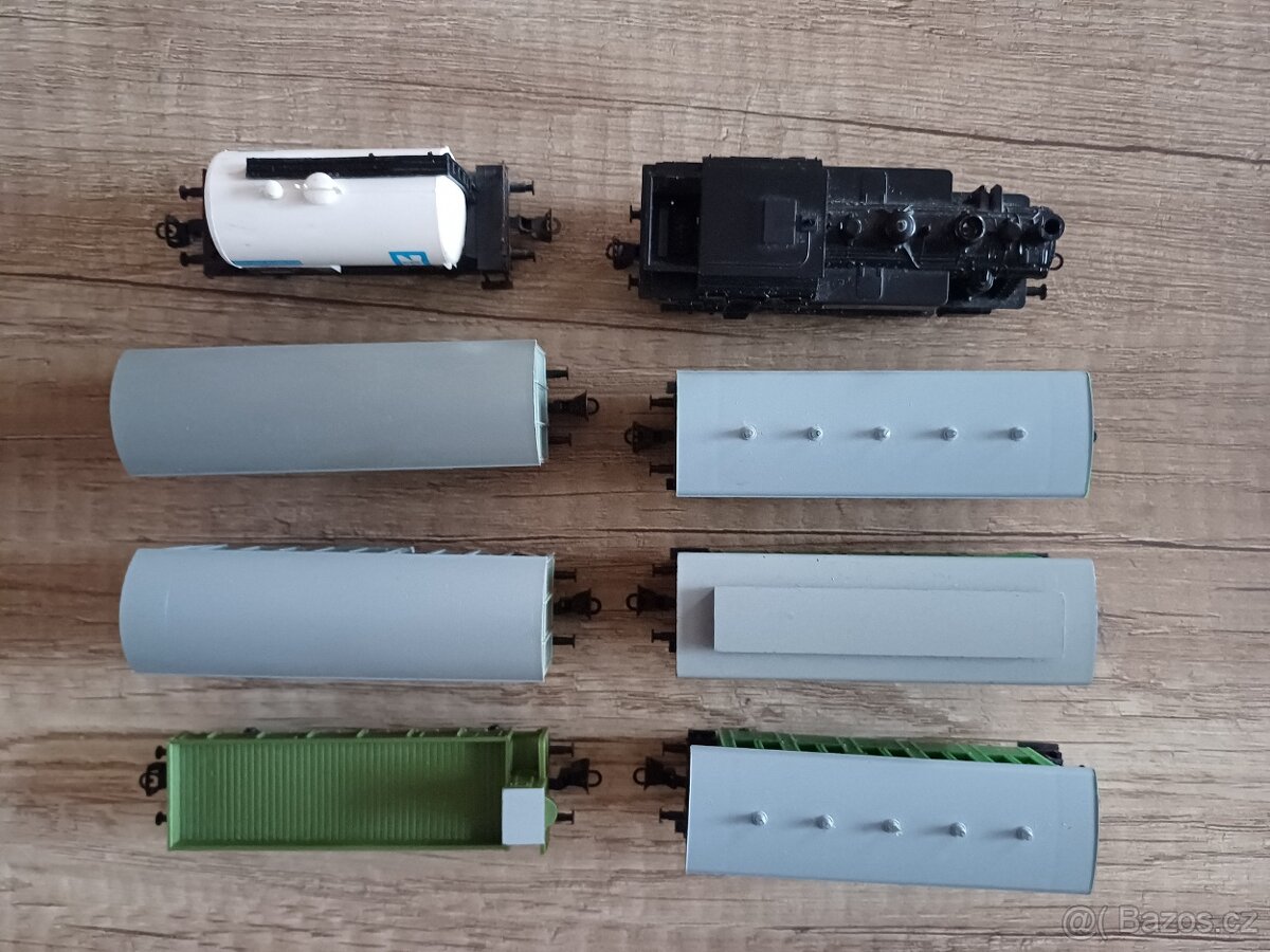 Startovní set s parní mašinkou. TT - 3