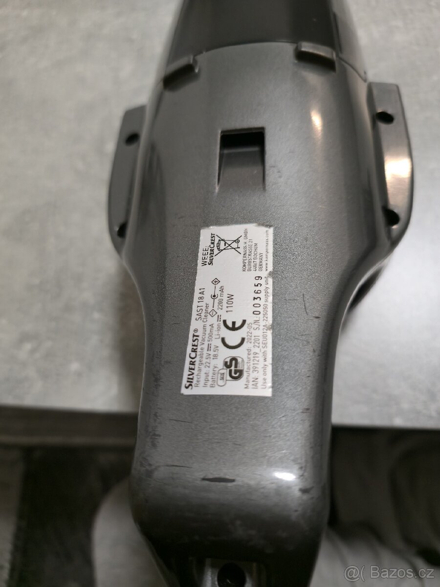 Ruční aku vysavač SilverCrest - 3