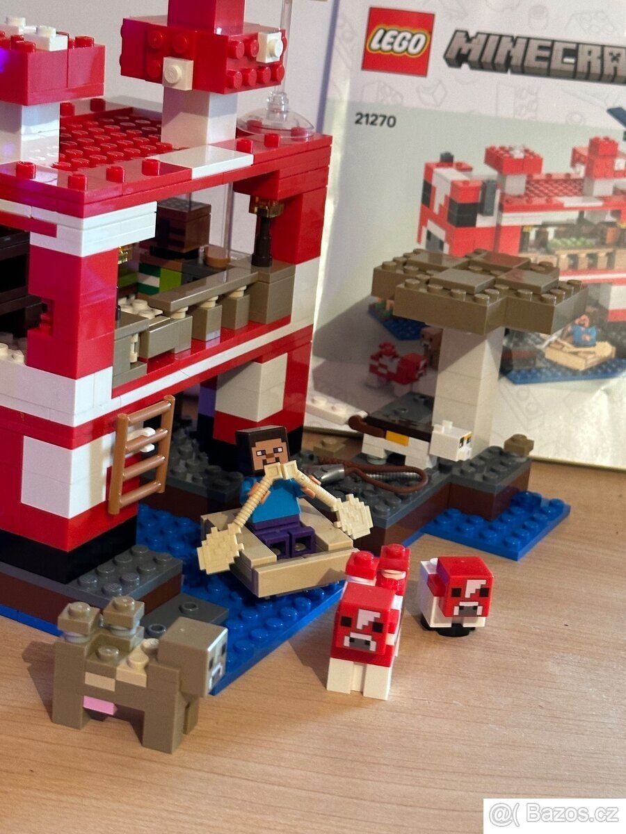 ego Minecraft 21270 houbový domček kompletné s návodom - 3