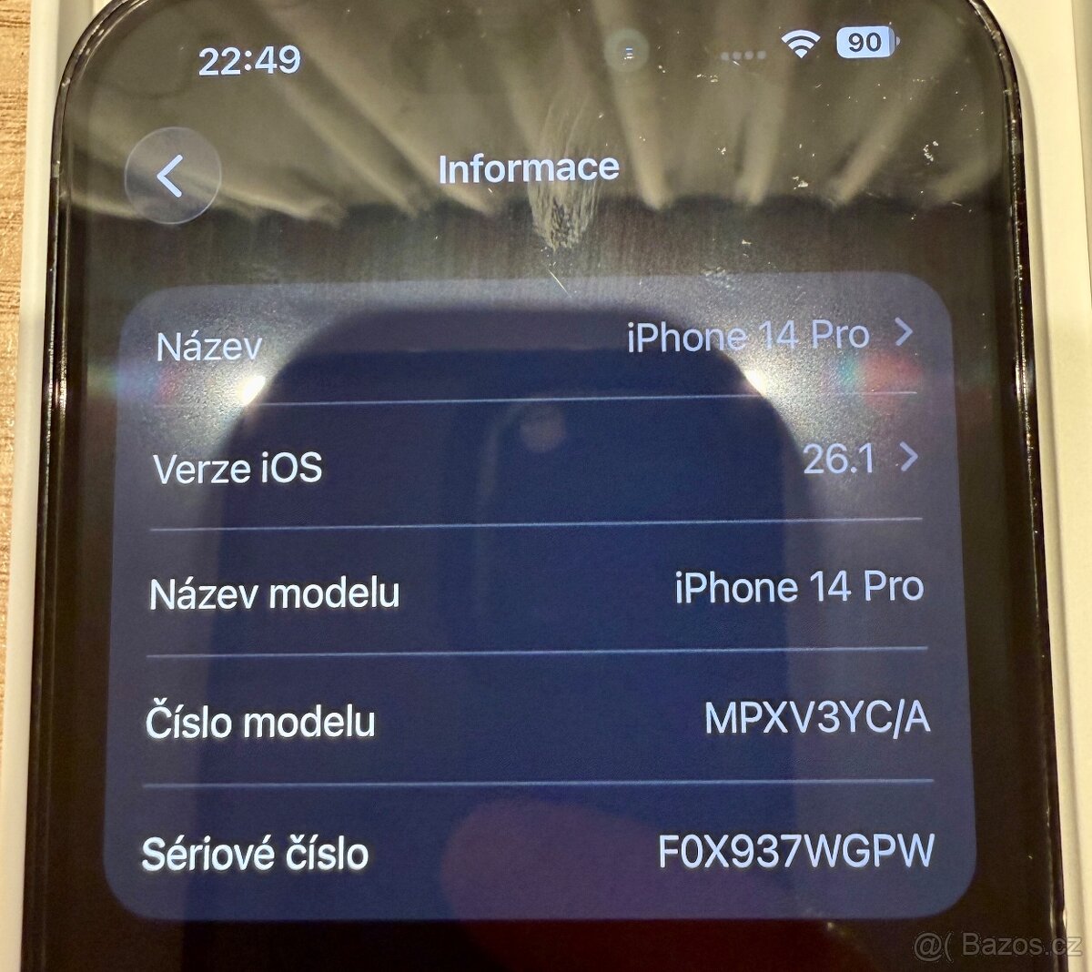 iPhone 14 Pro 128 GB - Space grey - 3