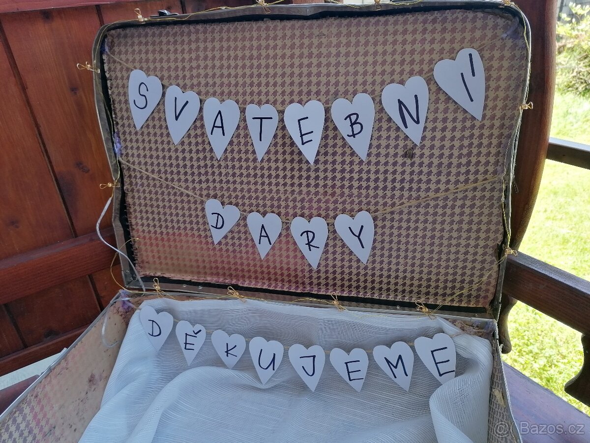 svatební kufr na dary - 3