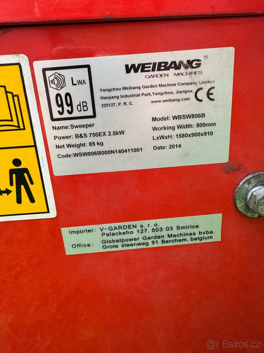 Motorový zametač/smeták - 3