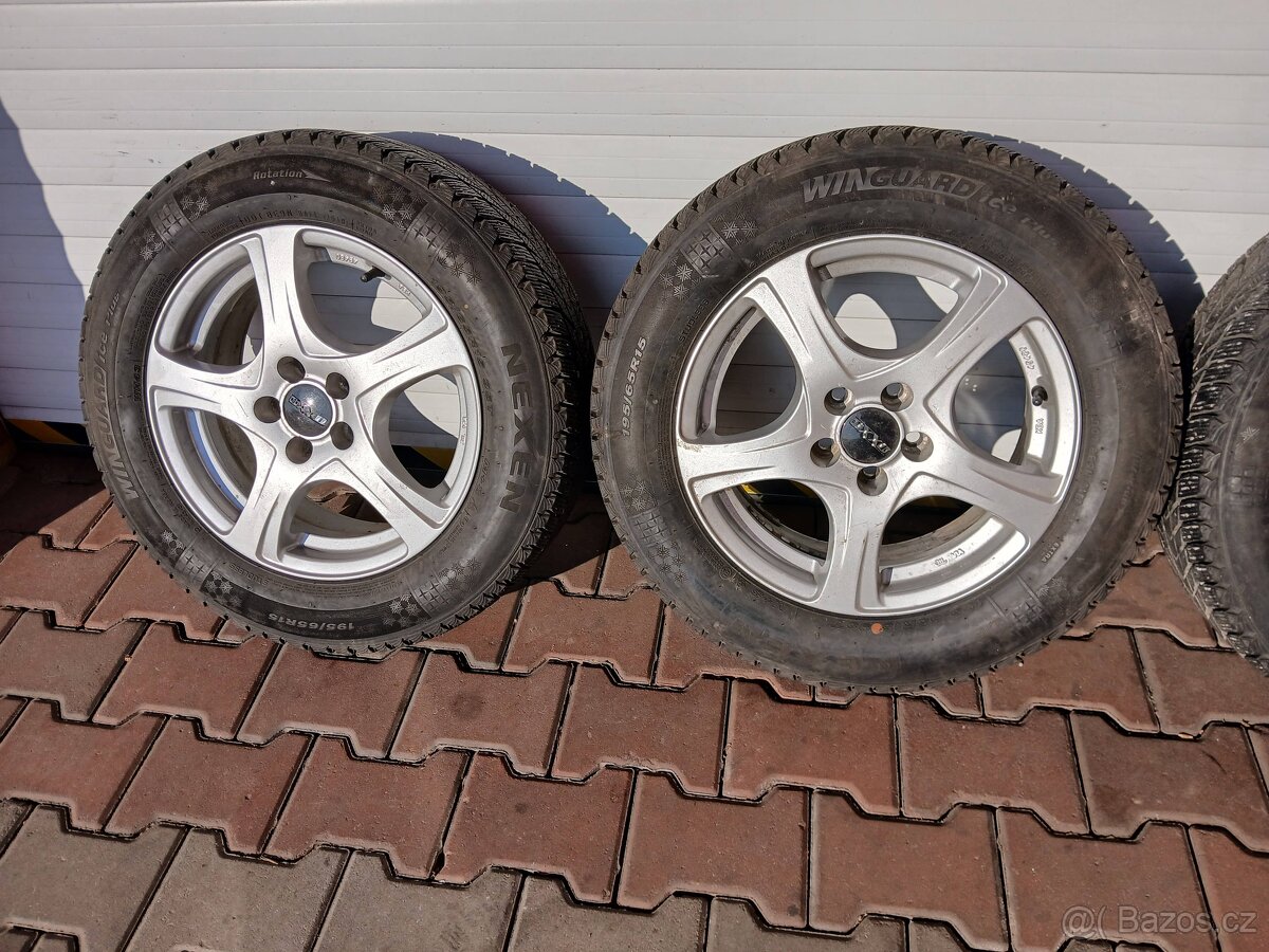 FIAT TIPO / 500L ALU DISKY 15" SE ZIMNÍMI PNEU - 3