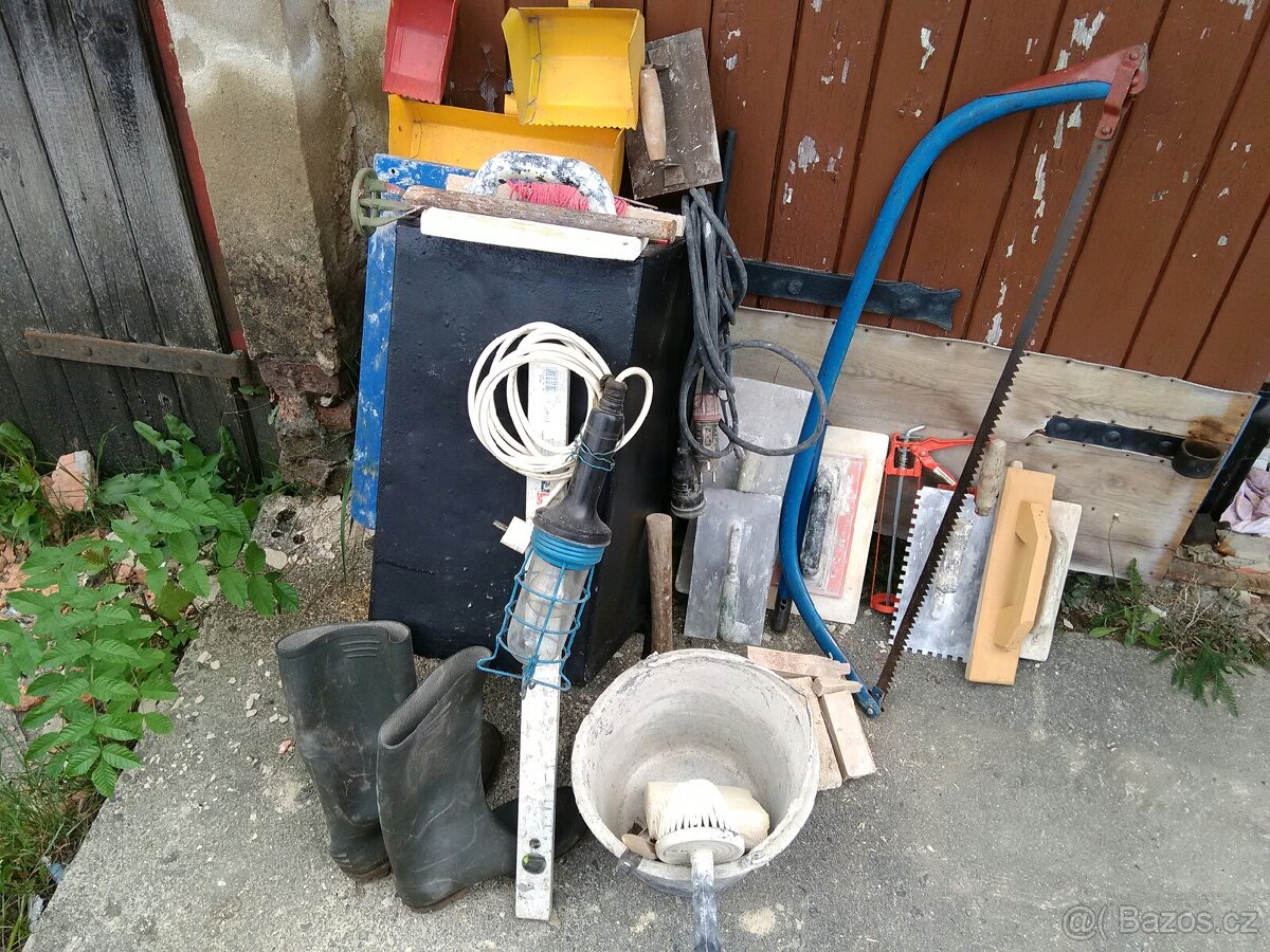 zednické nářadí - 3