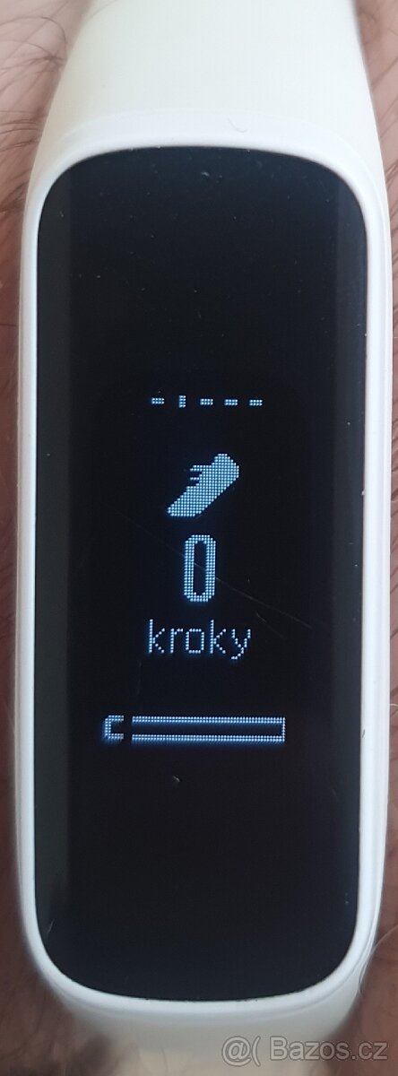 Samsung - hodinky Galaxy Fit e, bila barva - 3