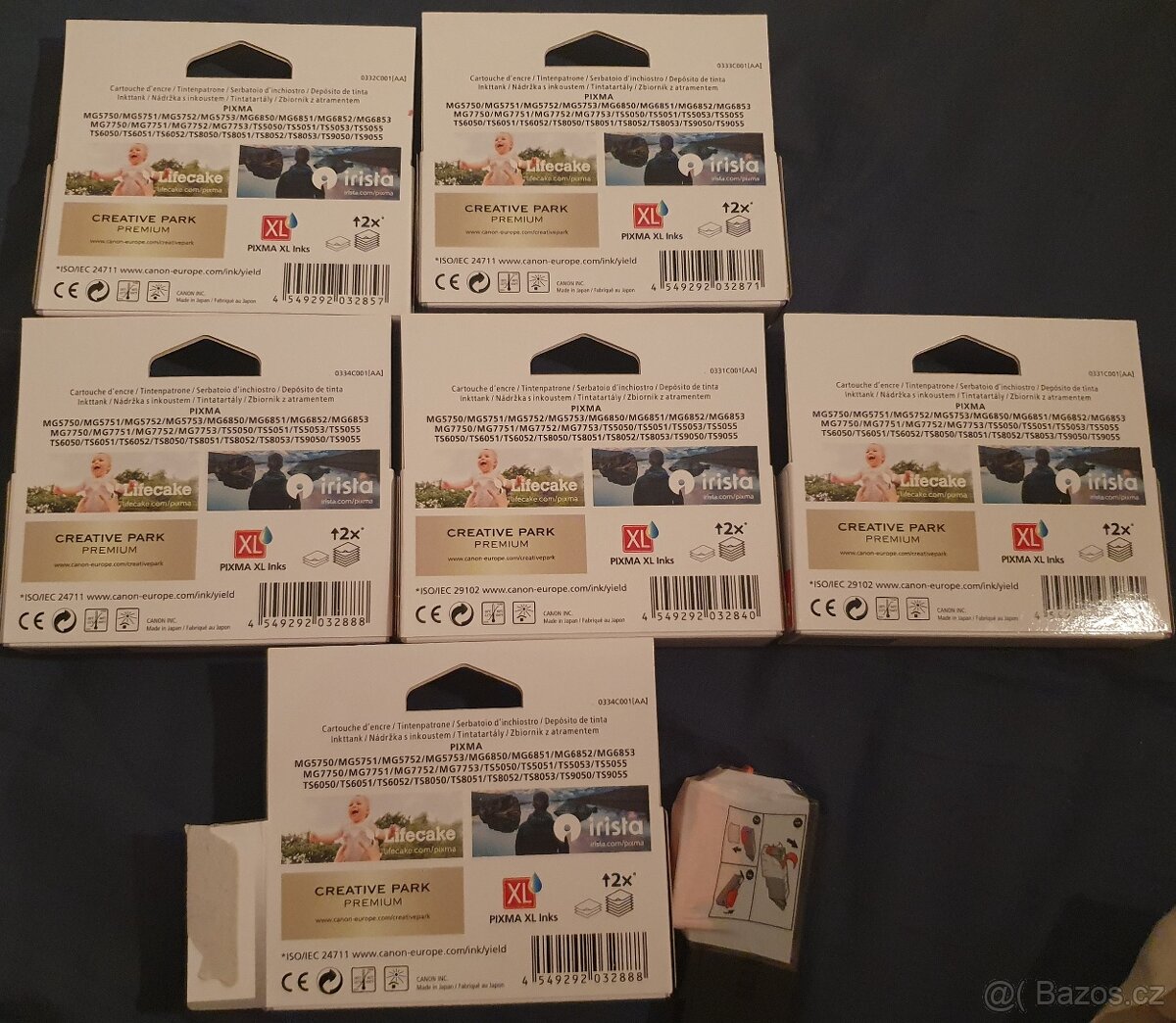 Tonery 571 XL do tiskárny Canon - 3