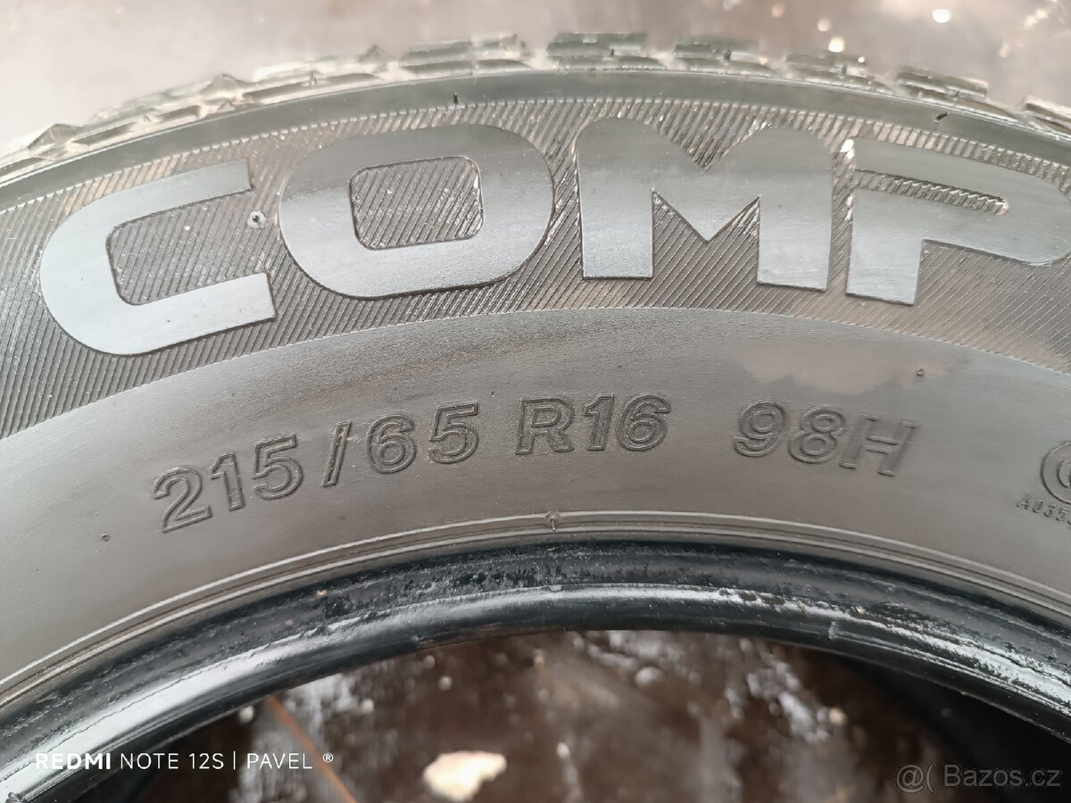 Letní pneumatiky 215/65/16 vzorek 6mm - 3