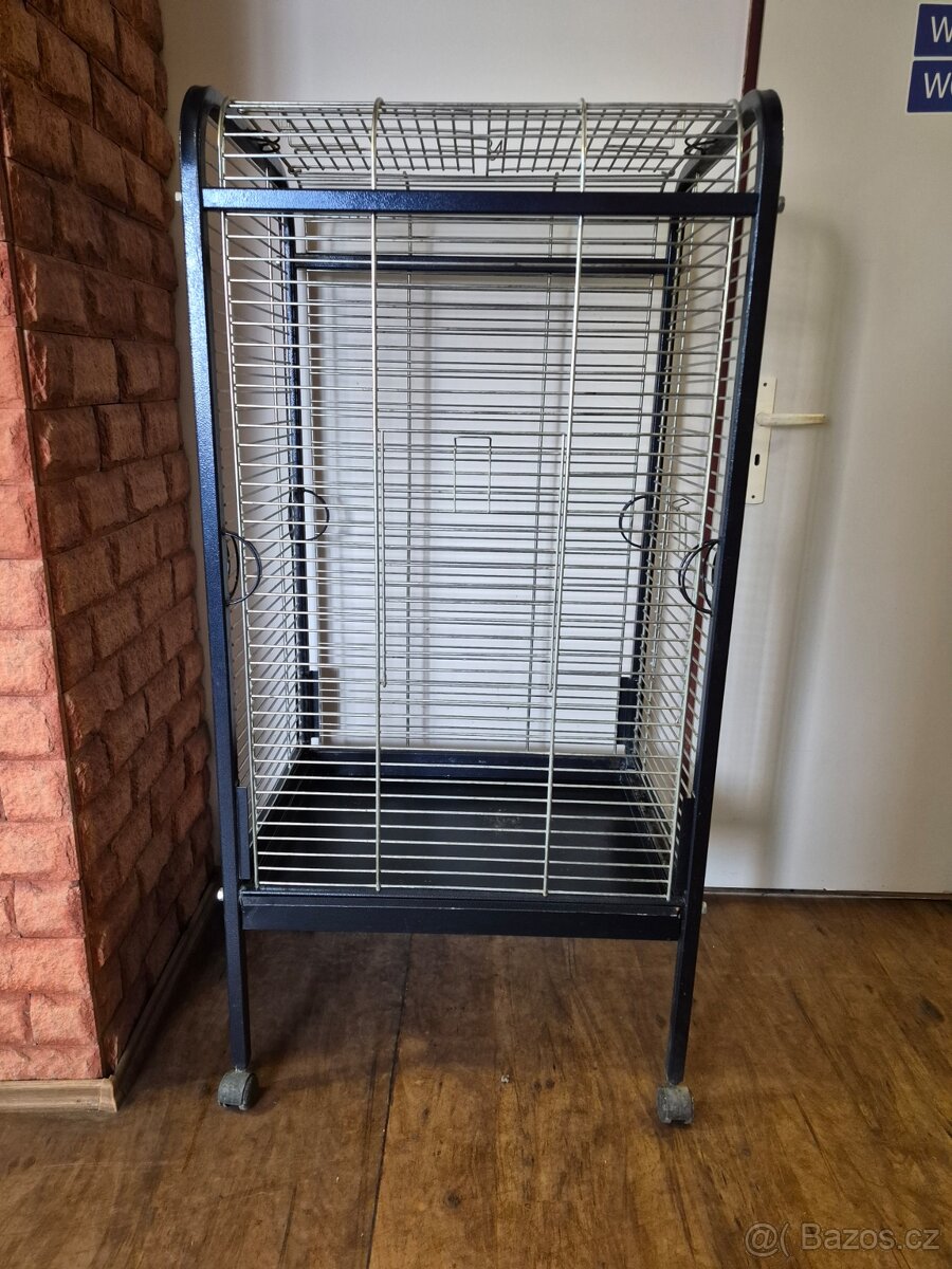 Klec pro papouška s kolečky - 3