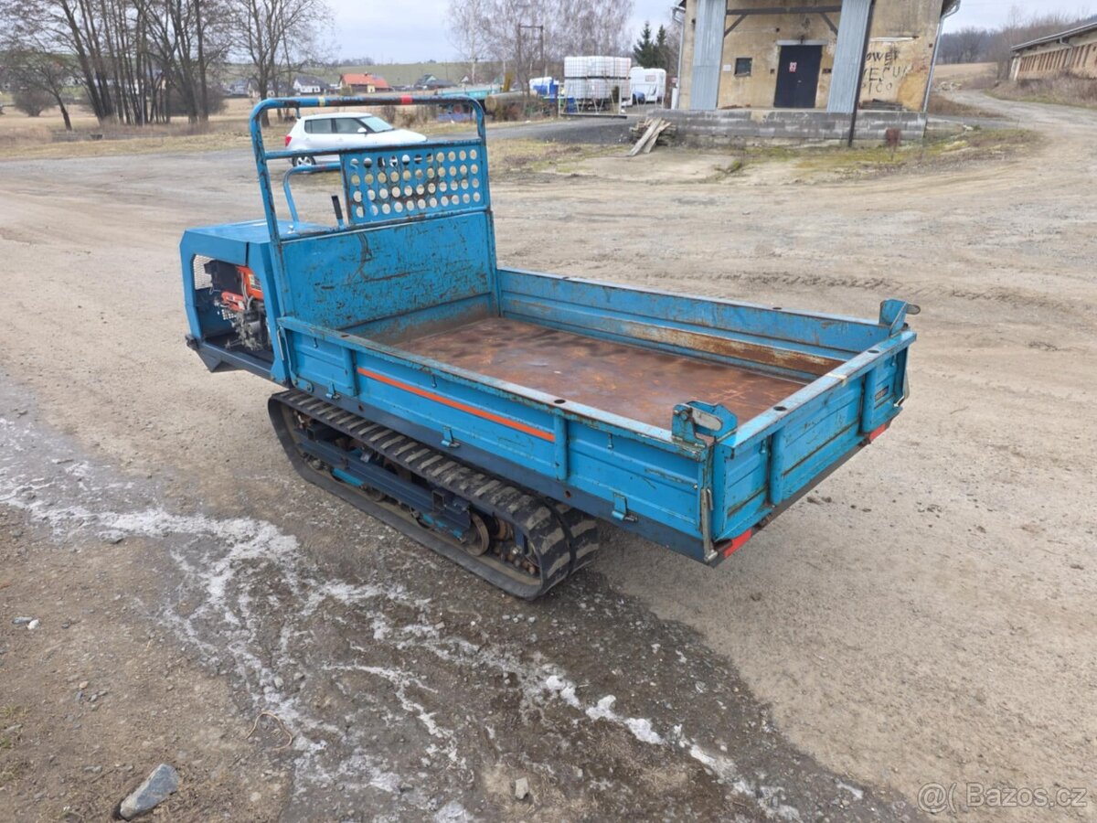 JAPONSKÝ PÁSOVÝ MINIDUMPER KUBOTA FR82D - 3