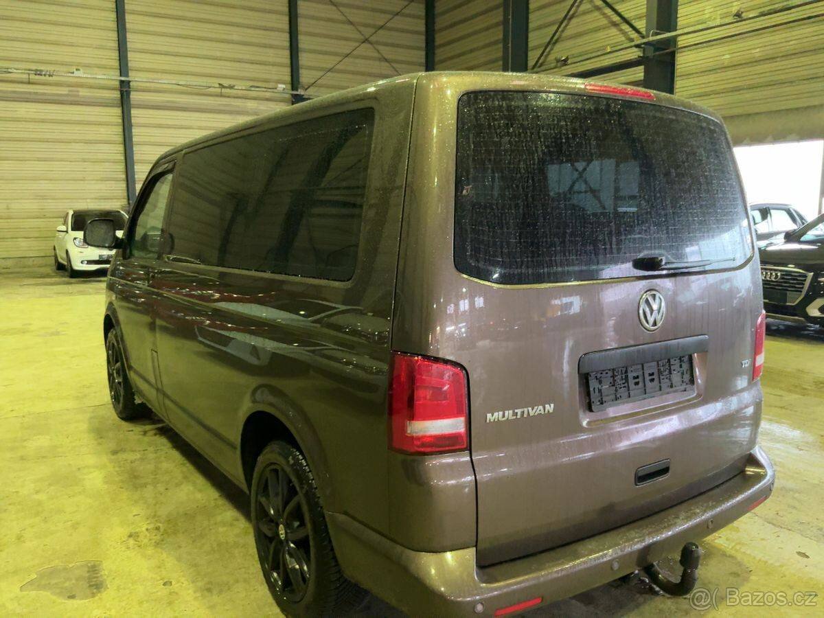 VW Multivan T5 2.0 TDI 103kW,7.sedadel,Webasto,Tažné. - 3