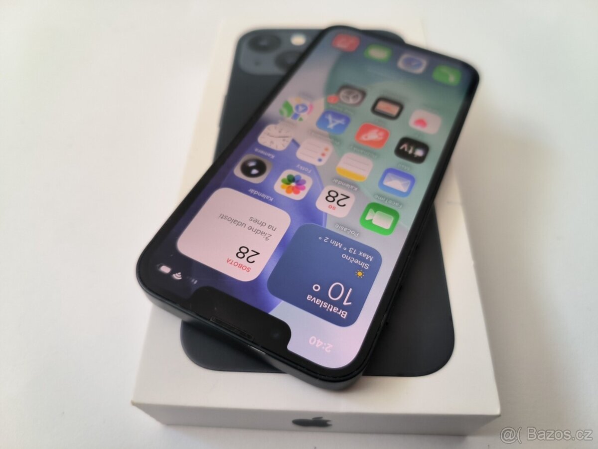 apple iphone 13 mini 256gb Black / Batéria 100% - 3