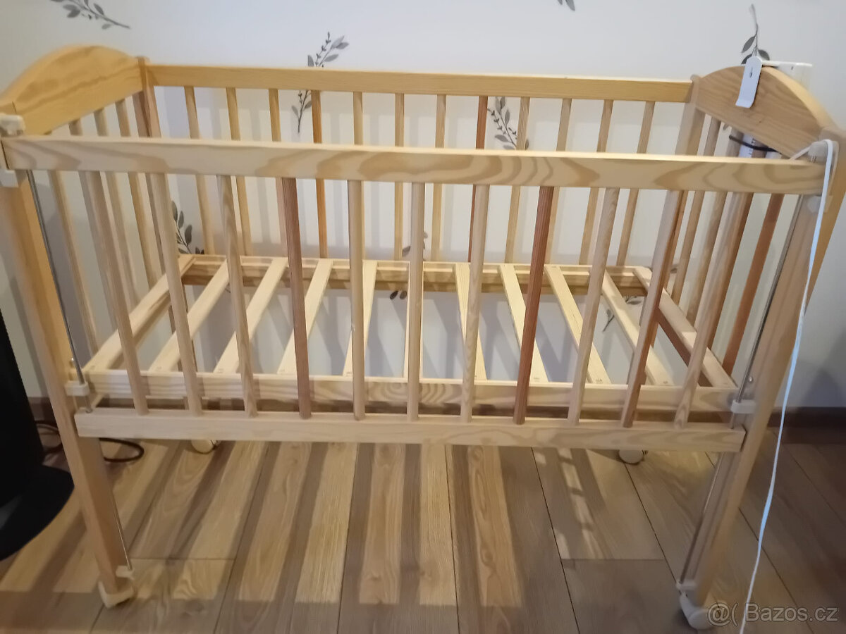 detska postylka na kolečkách 40x90 - 3