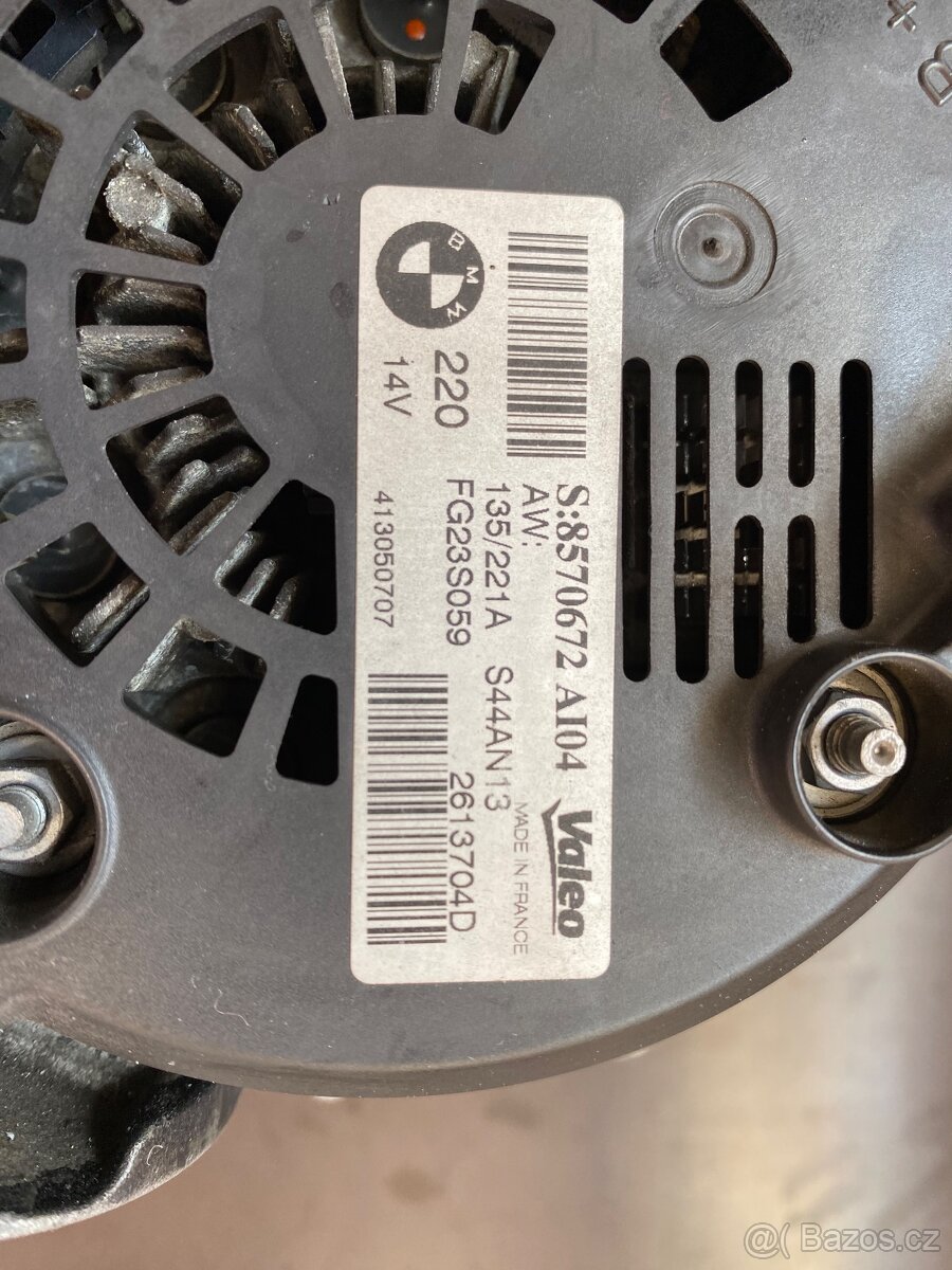Prodám klimakompresor a alternátor Bmw pro motory N57 - 3