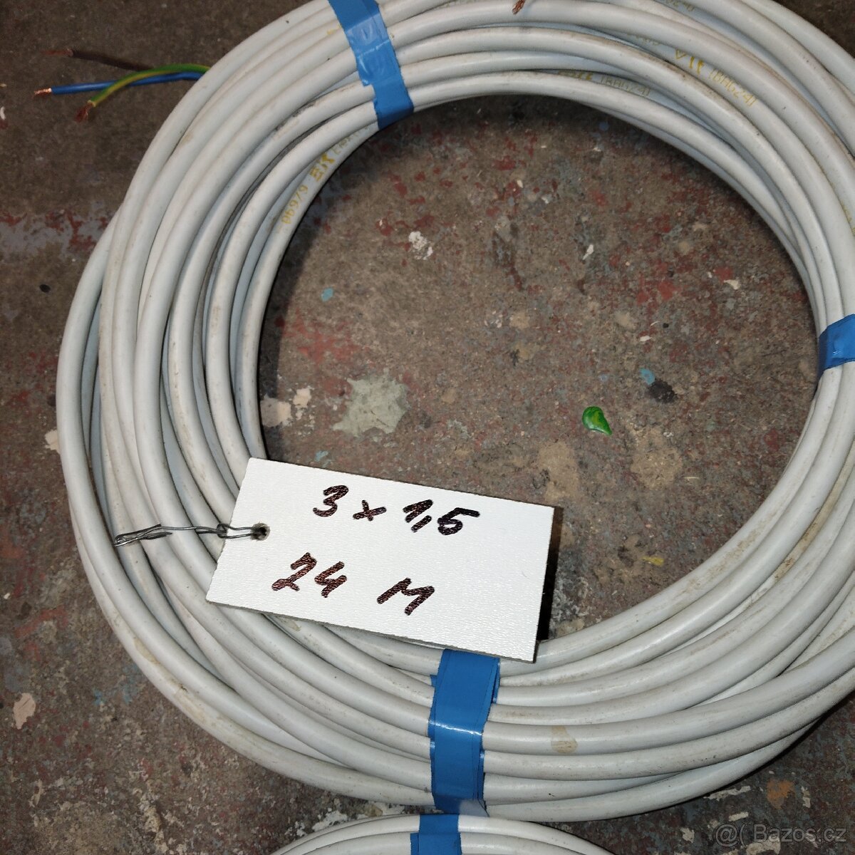 Kabely pro pohyblivé přívody 3×1,5 - 3
