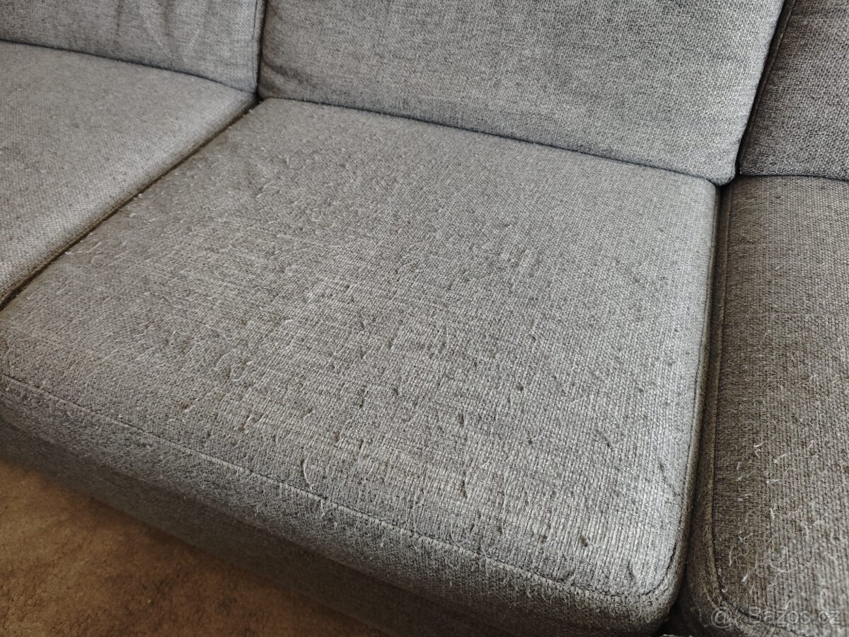 Sedací souprava U šedá - 3