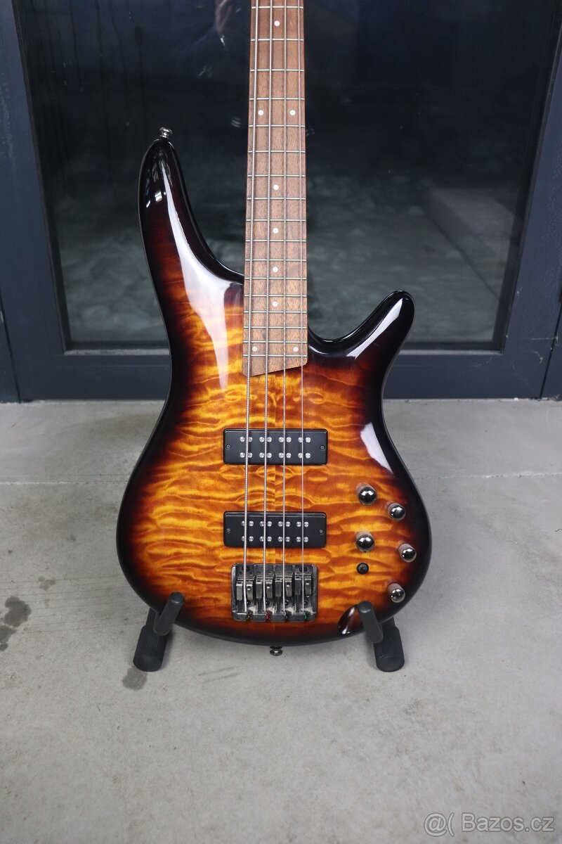 Baskytara Ibanez SR400EQM Dragon Eye Burst - 3