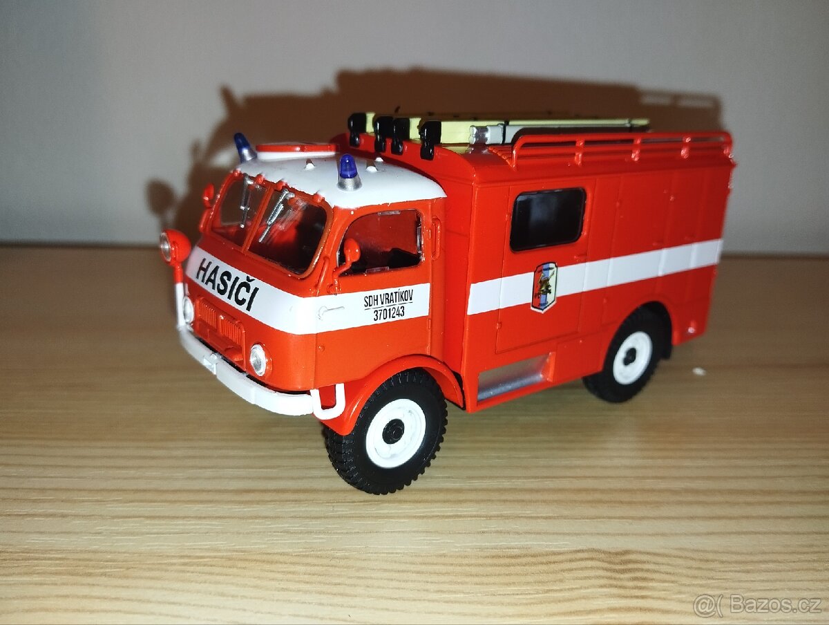 Tatra 805 DVS Hasiči 1:43 Modimio - 3