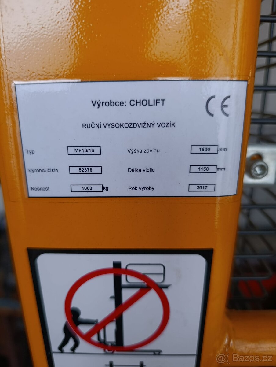 Paletovaci vozik - 3