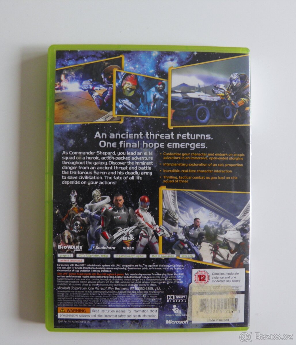 Hra na Xbox 360 Mass Effect - 3
