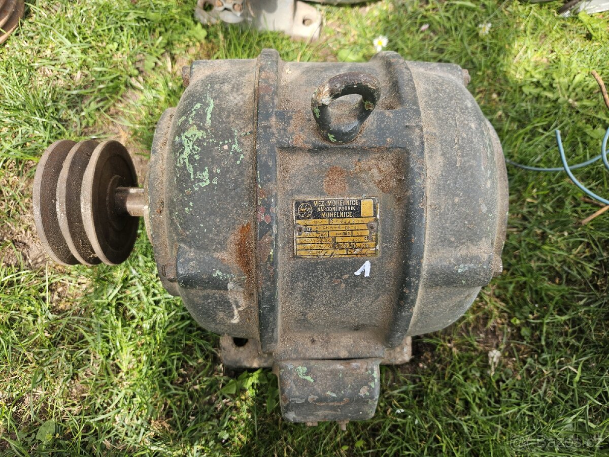 Elektromotory a řemenice - 3