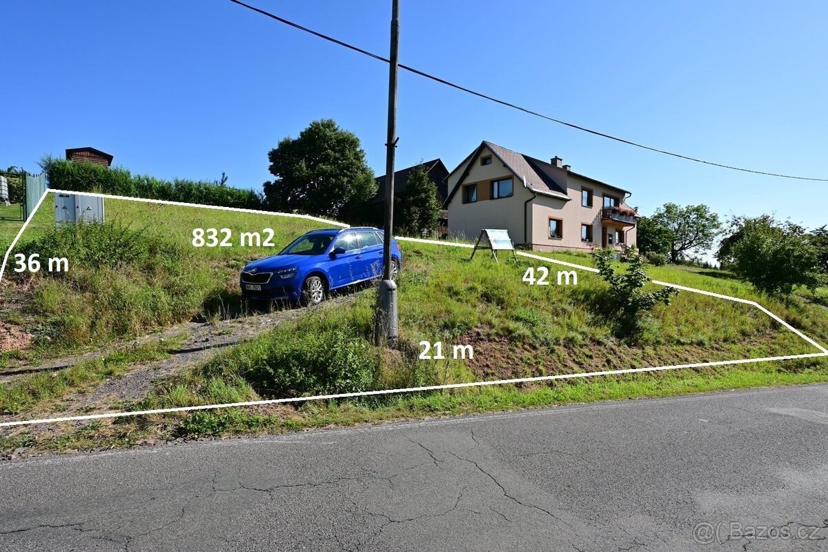 Prodej pozemky pro bydlení, 832 m² - Bukovina u Čisté - 3