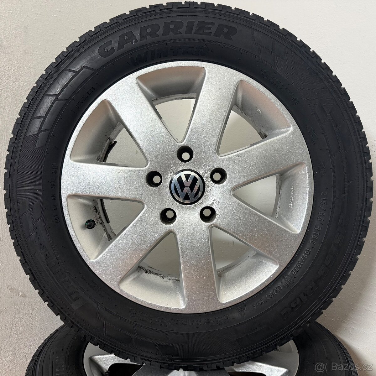 VW T5/T6 5x120 R16 ET40+ZIMNÍ 215/65R16C 6mm - 3