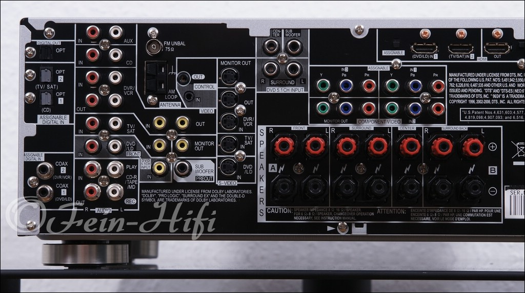 Pioneer VSX-917 7.1 x 110 W AV receiver USB , LCD DO, kalibr - 3