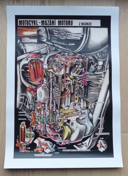 Plakaty Jawa Perak, 500 OHC,Stadion-idealni darek na Vanoce - 3