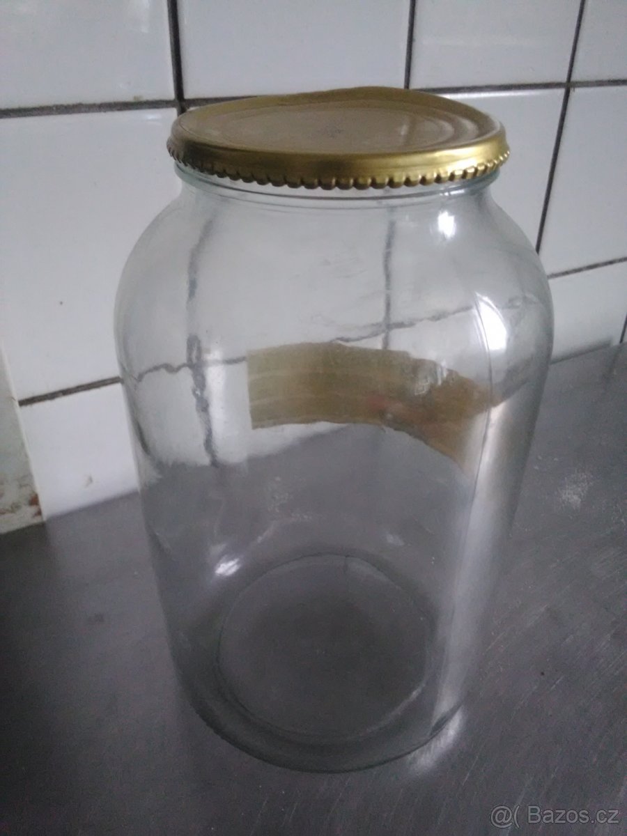 VELKÁ ZAVAŘOVACÍ SKLENICE 4L - 3