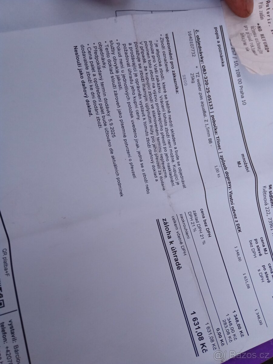 Fasádní omítka 25 kg bílá - 3